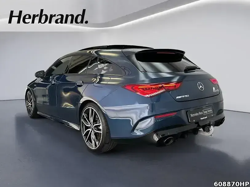 Gebraucht Mercedes CLA35 AMG AMG 306 PS (225 kW) 2023 Denimblau metallic Coupé