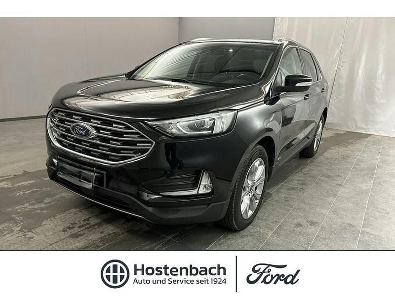 Schwarz Gebraucht 2019 Ford Edge Titanium SUV | 26.990 € (Superpreis) - Bild 1/4