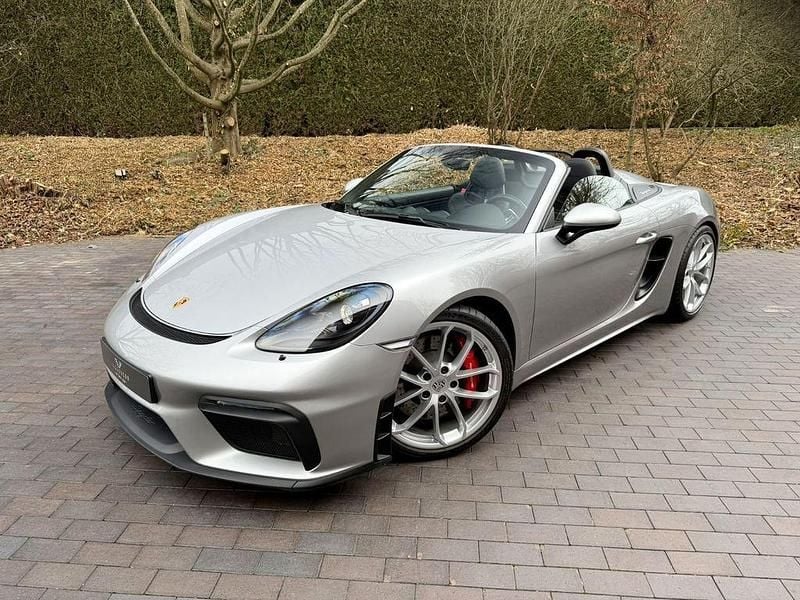 Gebraucht Porsche 718 Spyder 420 PS (308 kW) 2021 Silber Cabrio