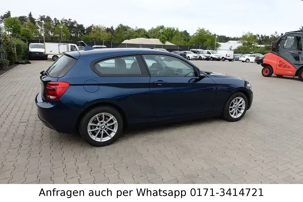Gebraucht BMW 114 Advantage 95 PS (69 kW) 2013 Blau Kleinwagen