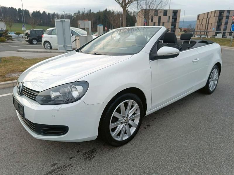 Gebraucht VW Golf Cabriolet 122 PS (89 kW) 2012 Weiß Cabrio