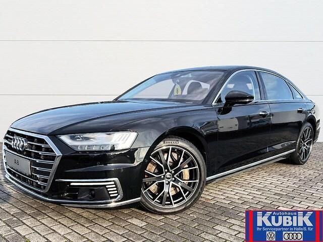 Gebraucht Audi A8L Ambiente 449 PS (330 kW) 2021 Mythosschwarz metallic Limousine