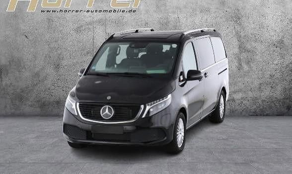 Schwarz Gebraucht 2024 Mercedes EQV300 Avantgarde Van / Kleinbus | 46.890 € (Superpreis) - Bild 1/4