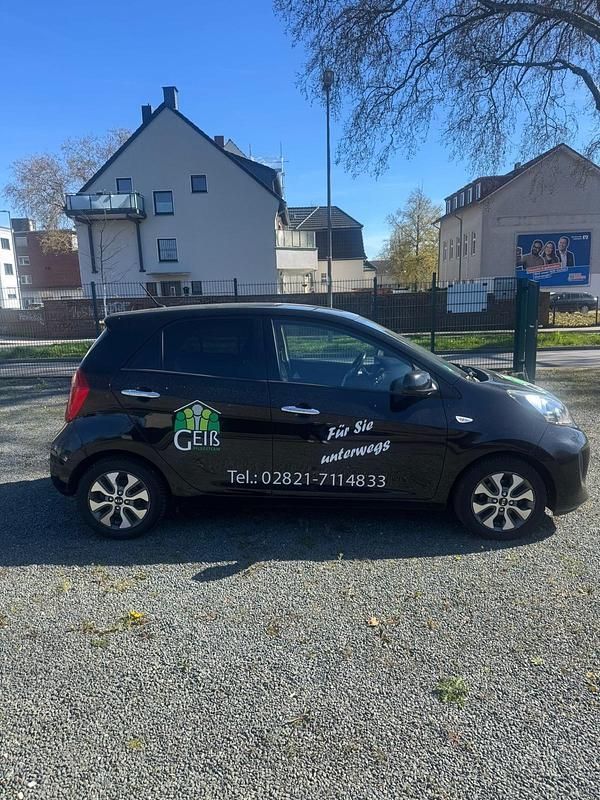 Gebraucht Kia Picanto 69 PS (50 kW) 2016 Schwarz Kleinwagen