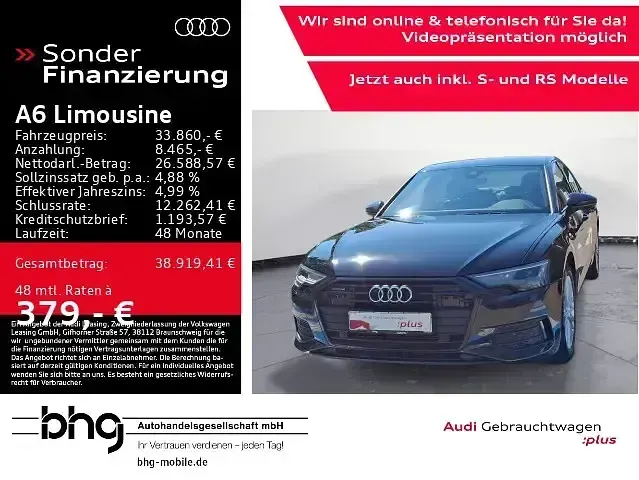 Gebraucht Audi A6 Design 299 PS (219 kW) 2022 Limousine