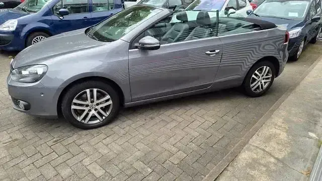 Gebraucht VW Golf Cabriolet 160 PS (117 kW) 2012 United grey Cabrio