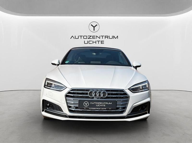 Gebraucht Audi A5 Cabriolet S-Line 190 PS (139 kW) 2019 Weiß Cabrio