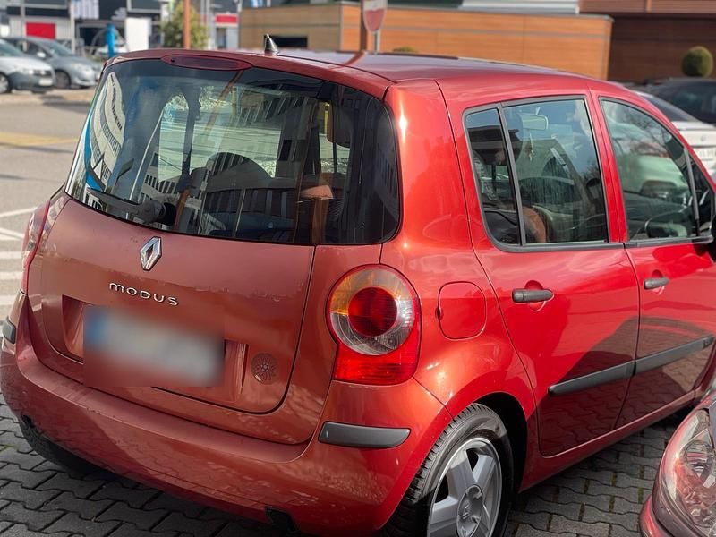 Gebraucht Renault Modus 75 PS (55 kW) 2004 Rot Van / Kleinbus