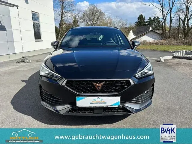 Gebraucht Cupra Leon 204 PS (150 kW) 2024 Schwarz (mitternachtschwarz metallic) Kombi