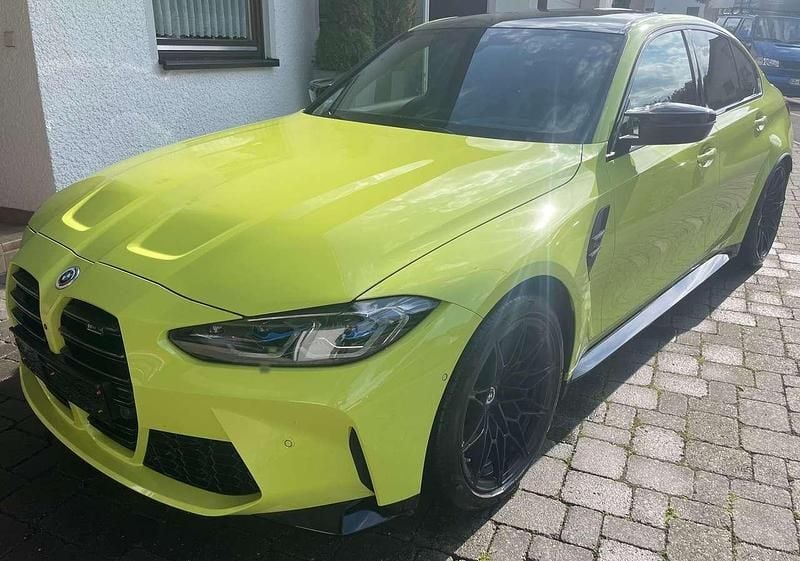 Gelb Gebraucht 2022 BMW M3 Competition Edition Limousine | 66.300 € (Superpreis) - Bild 1/4