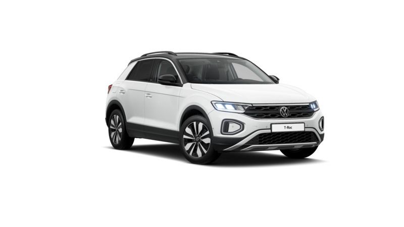 Pure white Gebraucht 2024 VW T-Roc Move SUV | 26.980 € (Guter Preis) - Bild 1/4