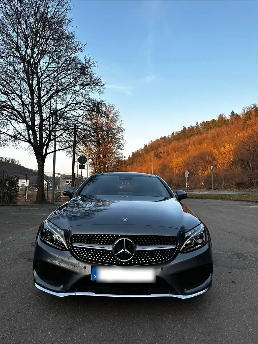 Gebraucht Mercedes C300 AMG line 245 PS (180 kW) 2016 Grau Coupé