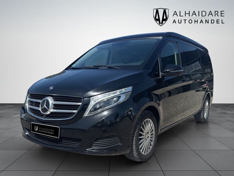 Schwarz Gebraucht 2018 Mercedes V250 Marco Polo Van / Kleinbus | 31.900 € (Fairer Preis) - Bild 1/4