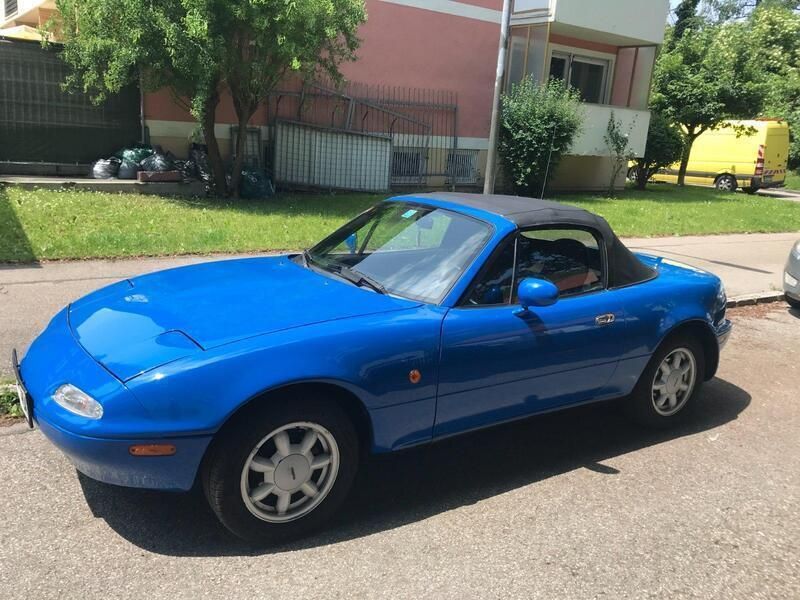 Blau Gebraucht 1991 Mazda MX5 Cabrio | 12.900 € - Bild 1/3