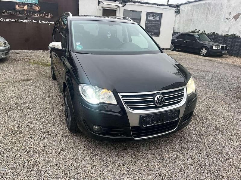 Gebraucht VW Touran Highline 170 PS (125 kW) 2008 Schwarz Van / Kleinbus