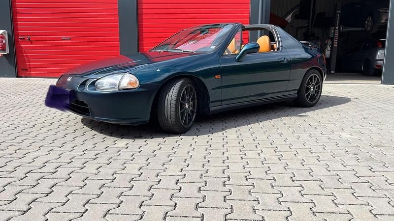 Grün Gebraucht 1997 Honda CR-X Coupé | 3.250 € (Superpreis) - Bild 1/4