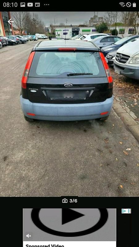 Gebraucht Ford Fiesta 60 PS (44 kW) 2005 Schwarz Kleinwagen