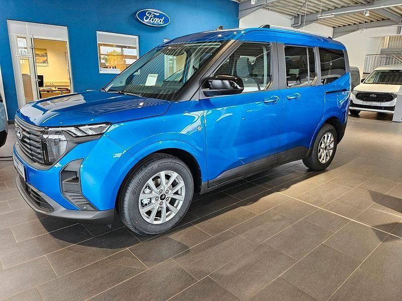 Neu Ford Tourneo Courier Titanium 125 PS (91 kW) 2025 Blau Van / Kleinbus
