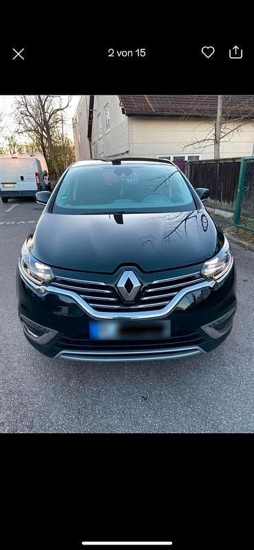 Używany Renault Espace 160 KM (117 kW) 2016 Czarny Minivan