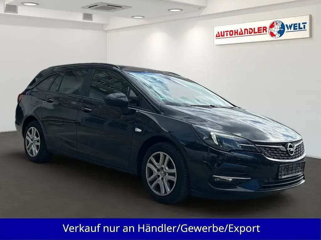 Gebraucht Opel Astra 122 PS (89 kW) 2019 Schwarz Kombi