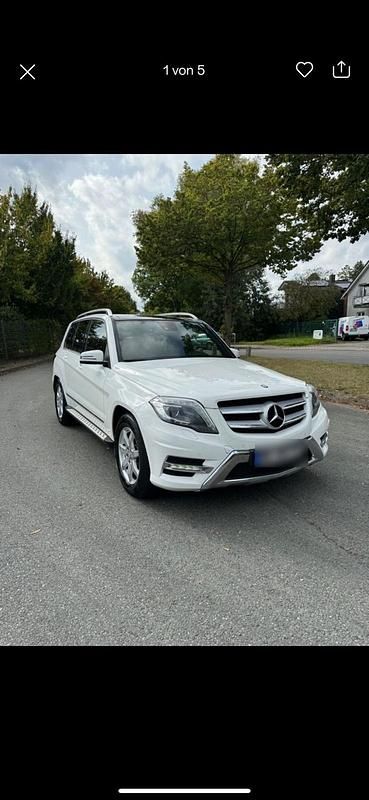 Weiß Gebraucht 2013 Mercedes GLK350 AMG line SUV | 11.900 € (Superpreis) - Bild 1/4