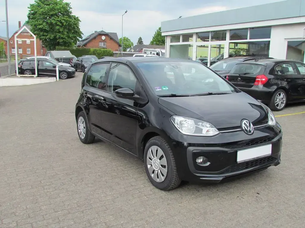 Gebraucht VW up! move up! 60 PS (44 kW) 2018 Schwarz Kleinwagen