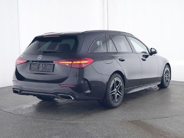 Metalliclack obsidianschwarz Gebraucht 2024 Mercedes C200 Night Kombi | 44.800 € (Etwas zu teuer) - Bild 1/4