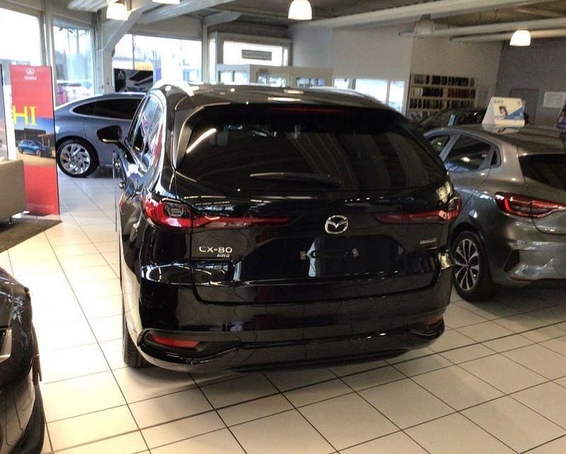 Neu Mazda CX-80 Homura-Line 254 PS (186 kW) 2025 Schwarz SUV