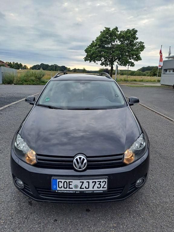 Schwarz Gebraucht 2013 VW Golf VII Match Kombi | 3.700 € (Fairer Preis) - Bild 1/4