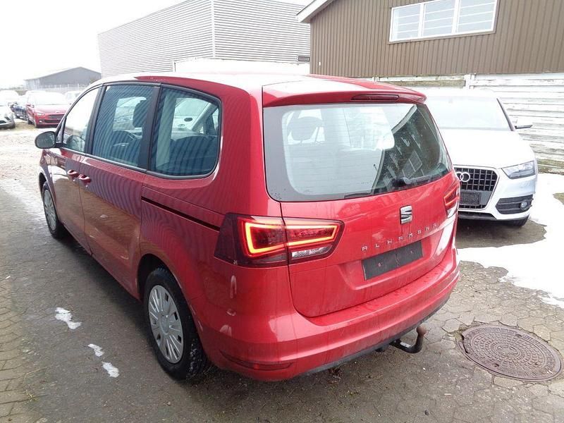 Second-hand Seat Alhambra Reference 150 CP (110 kW) 2018 Roșu Monovolum