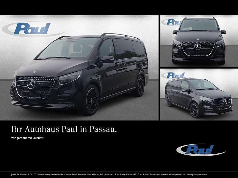 Schwarz obsidianschwarz metall Gebraucht 2025 Mercedes V250 Avantgarde Van / Kleinbus | 88.900 € - Bild 1/4