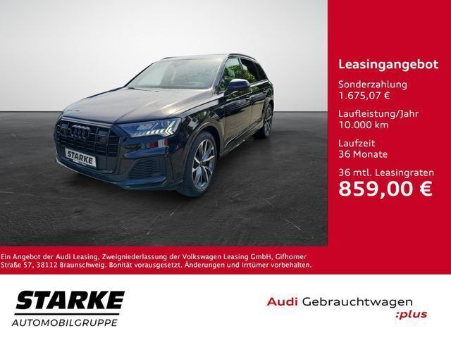 Schwarz Gebraucht 2023 Audi Q7 S-Line SUV | 66.750 € (Guter Preis) - Bild 1/4