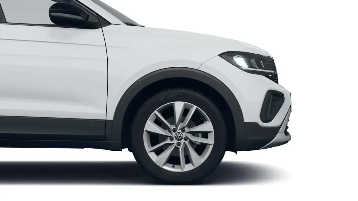 Gebraucht VW T-Cross Goal 95 PS (69 kW) 2025 Pure white SUV