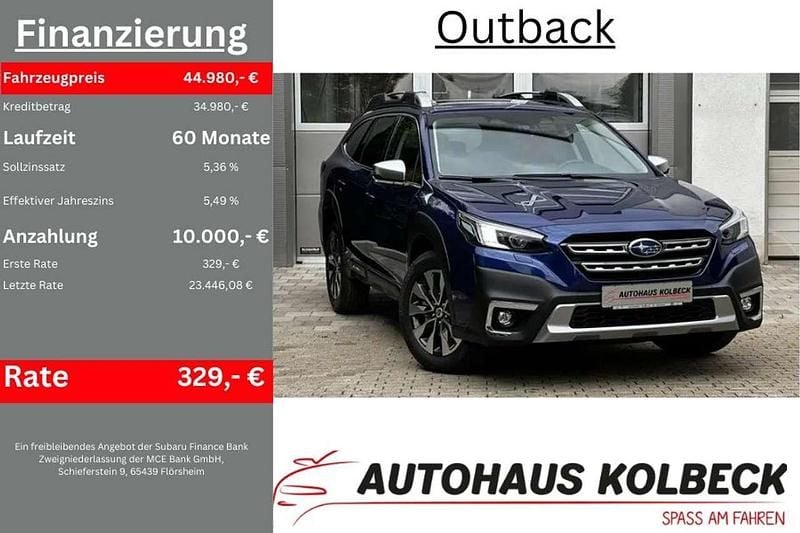 Neu Subaru Outback Platinum 169 PS (124 kW) 2025 Sapphire blue SUV