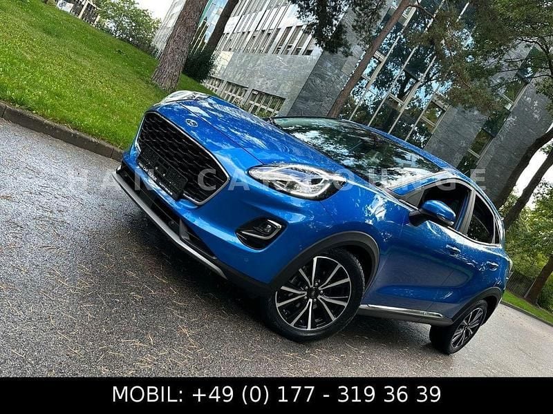 Blau Gebraucht 2020 Ford Puma Gen-E Titanium SUV | 13.900 € (Superpreis) - Bild 1/4