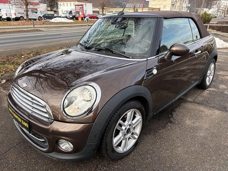 Braun Gebraucht 2012 Mini Cooper Cabriolet Cabrio | 6.950 € (Guter Preis) - Bild 1/4