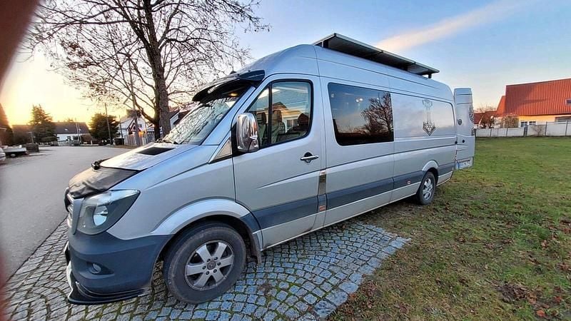 Silber Gebraucht 2014 Mercedes Sprinter Van | 12.500 € (Guter Preis) - Bild 1/4