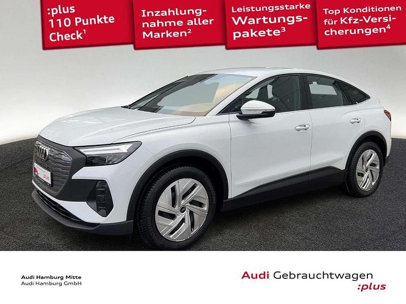 Weiß Gebraucht 2022 Audi Q4 Sportback e-tron SUV | 23.990 € (Superpreis) - Bild 1/3
