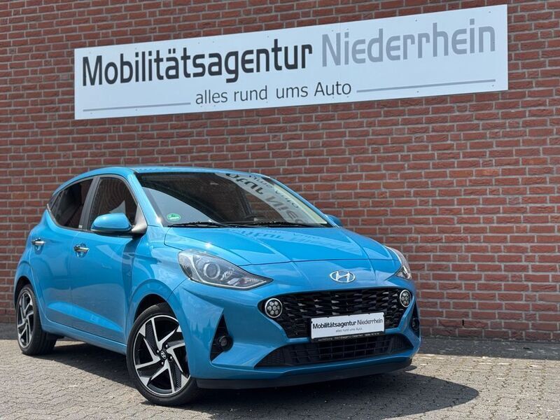 Blau Gebraucht 2020 Hyundai i10 Style Kleinwagen | 11.390 € (Fairer Preis) - Bild 1/4