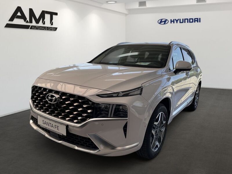 Glacier white / mic Gebraucht 2023 Hyundai Santa Fe Signature SUV | 37.250 € (Guter Preis) - Bild 1/4