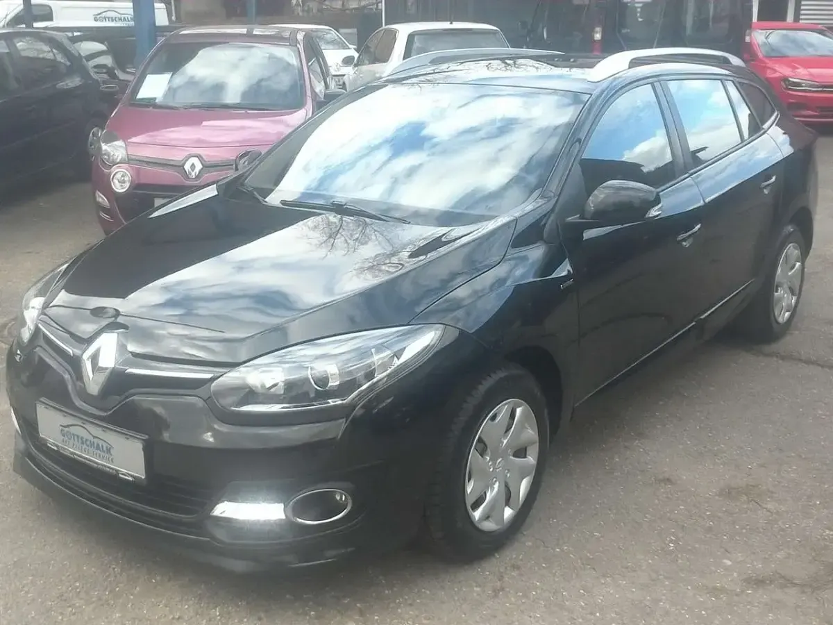 Gebraucht Renault Mégane GrandTour 110 PS (80 kW) 2016 Schwarzmet. Kombi