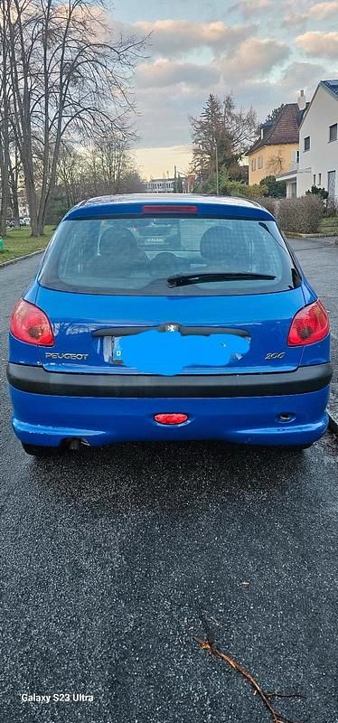 Gebraucht Peugeot 206 75 PS (55 kW) 2005 Blau Kleinwagen