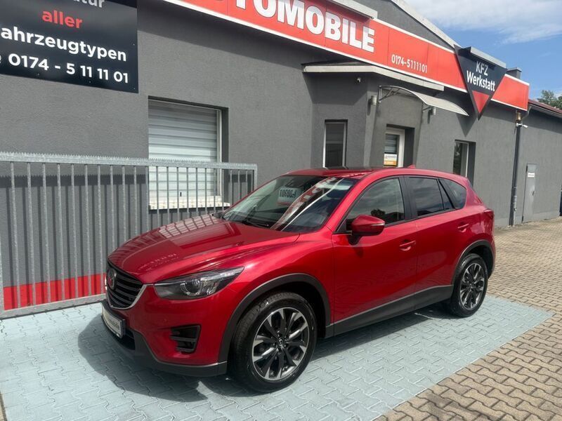 Rot Gebraucht 2017 Mazda CX-5 Nakama Intense SUV | 10.980 € (Superpreis) - Bild 1/4
