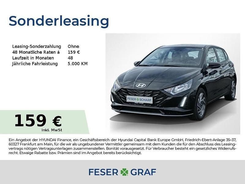 Phantom black Neu 2025 Hyundai i20 Trend Kleinwagen | 21.280 € (Fairer Preis) - Bild 1/4