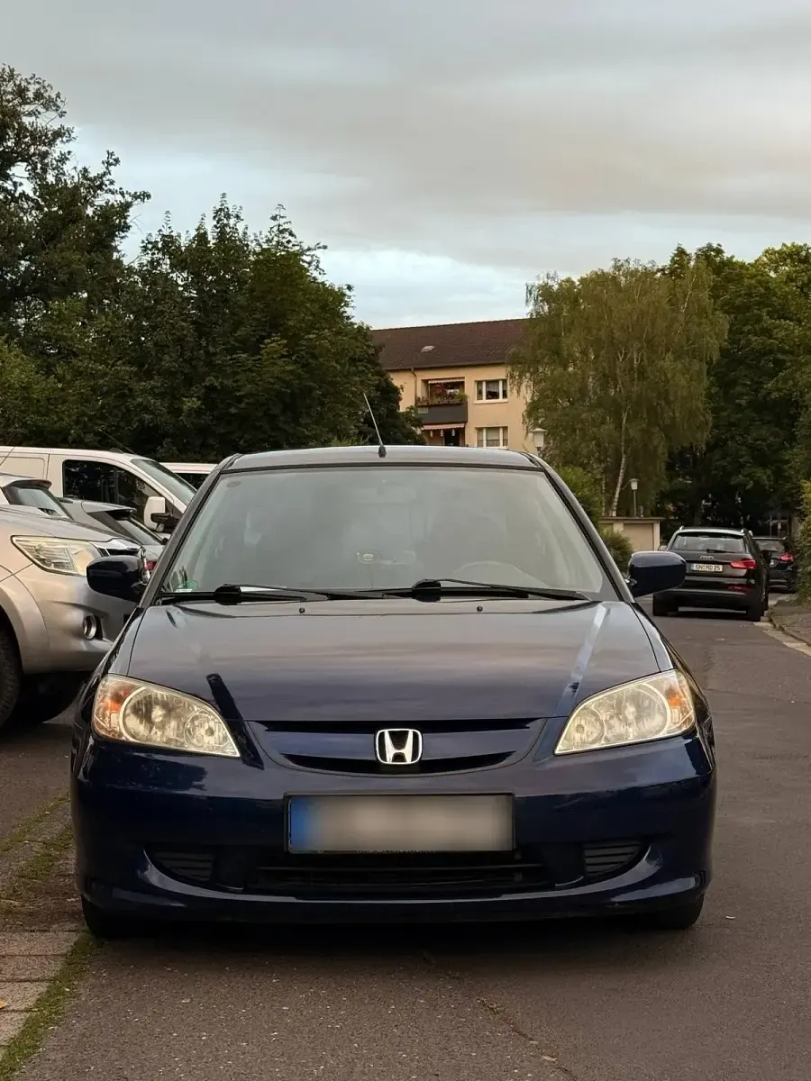 Gebraucht Honda Civic Hybrid 90 PS (66 kW) 2003 Blau Limousine