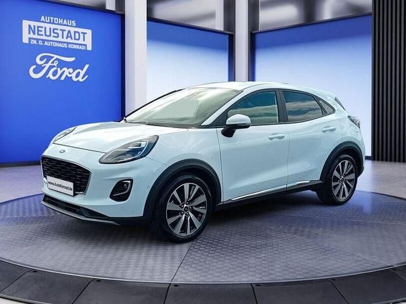 Weiß Gebraucht 2022 Ford Puma Gen-E Titanium X SUV | 17.790 € - Bild 1/4