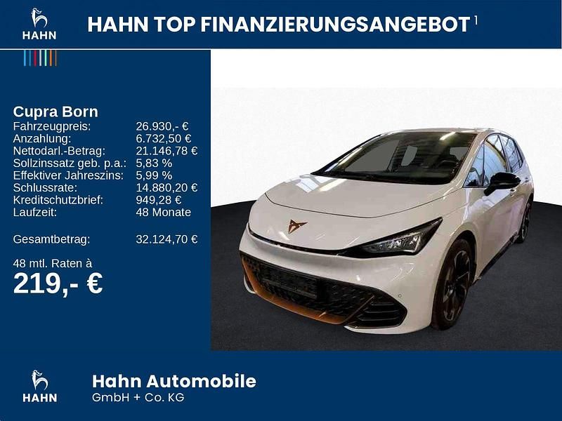 Gebraucht Cupra Born 169 kW (231 PS) 2023 Eisweiß Kleinwagen