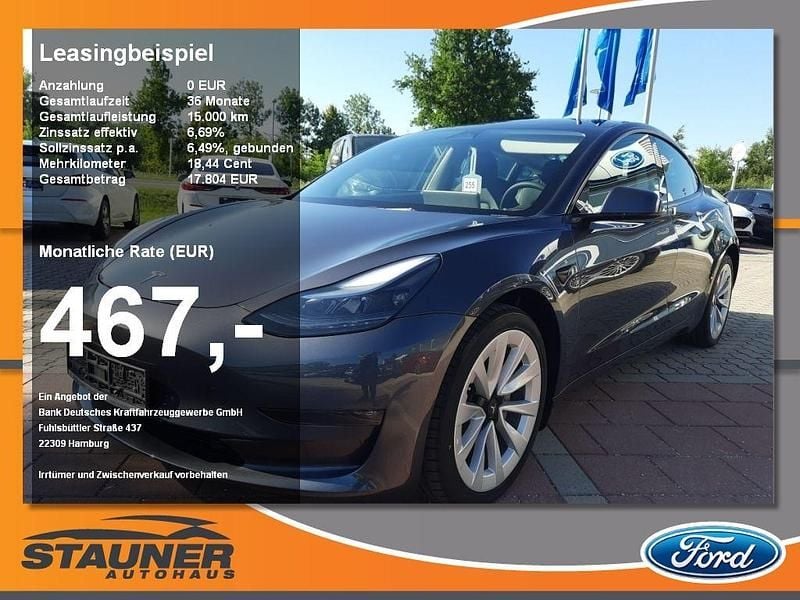 Midnight silver metallic Neu 2025 Tesla Model 3 Long Range AWD Limousine | 45.080 € (Fairer Preis) - Bild 1/4