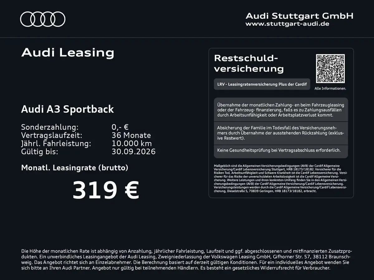 Gebraucht Audi A3 Sport 204 PS (150 kW) 2025 Grau Limousine