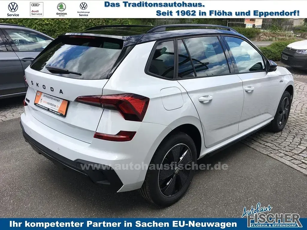Gebraucht Skoda Kamiq Monte Carlo 116 PS (85 kW) 2025 Weiß SUV